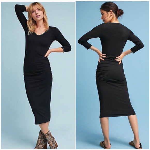 michael stars black dress